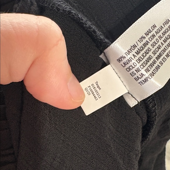 NWT A New Day Black Wide Leg Flowy Pants Size XXL - Picture 13 of 13